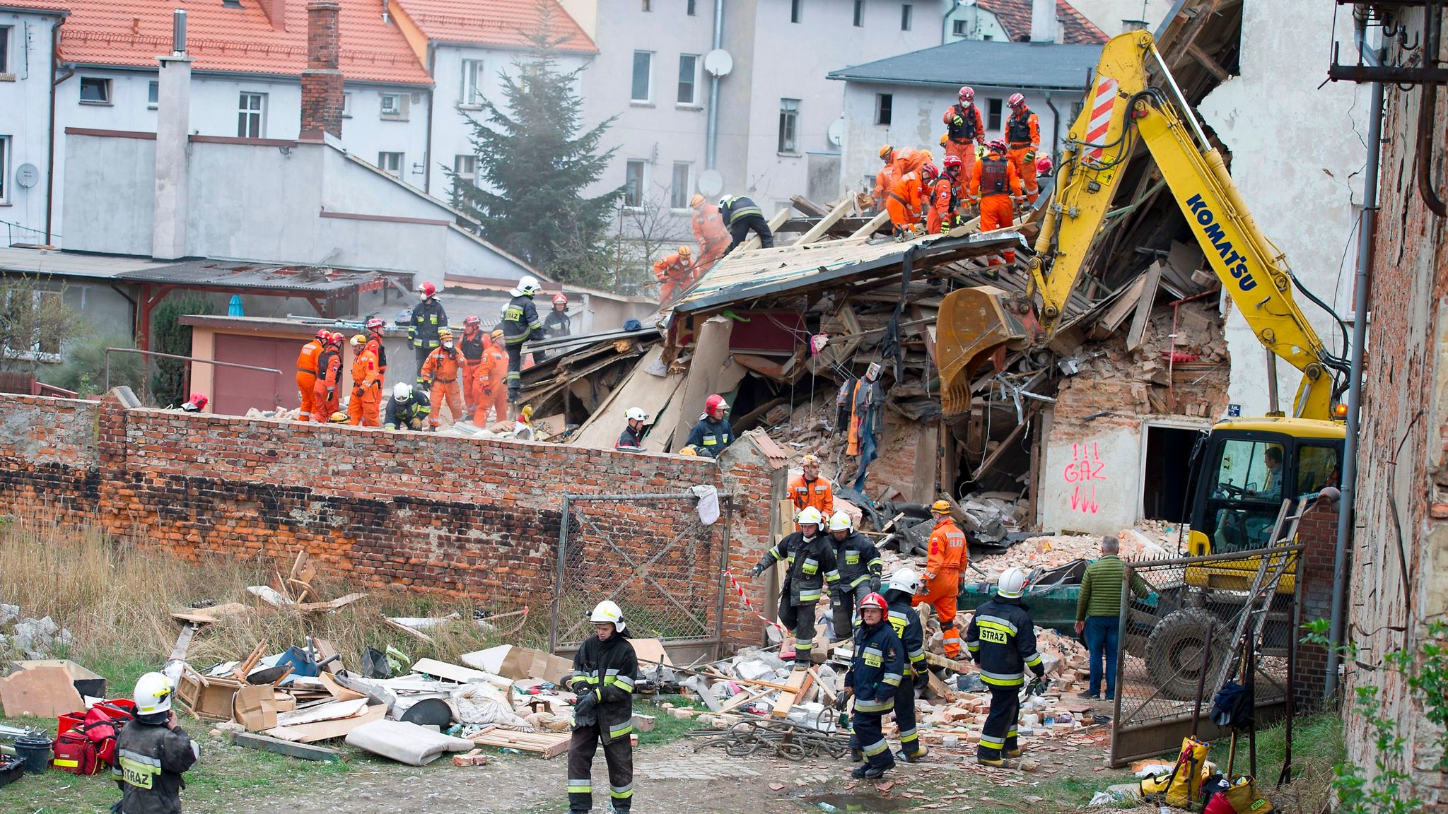 Two children among six killed after building collapses in Poland ...