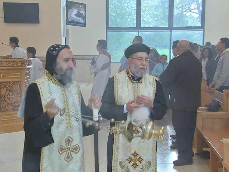 Copts in the UK celebrate the Easter weekend