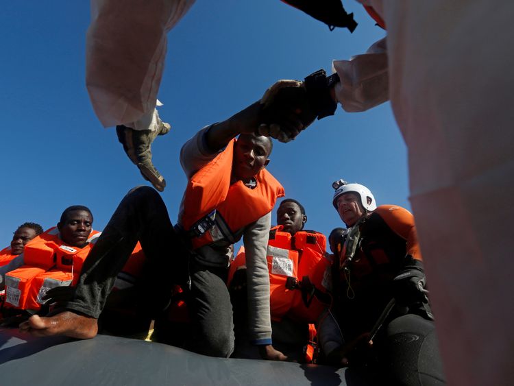 MOAS rescues migrants off Libya