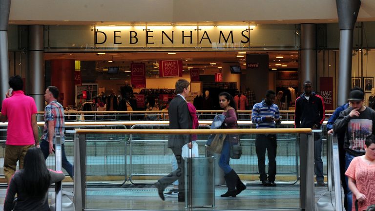 Debenhams says it was hurt by a highly promotional market over the Christmas season