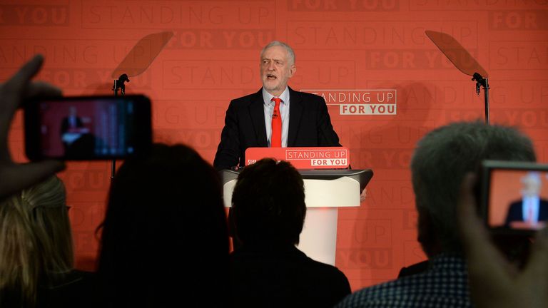 Jeremy Corbyn launches Labour's local elections campaign