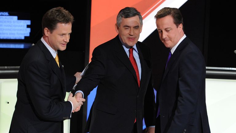 Leaders' debate in 2010