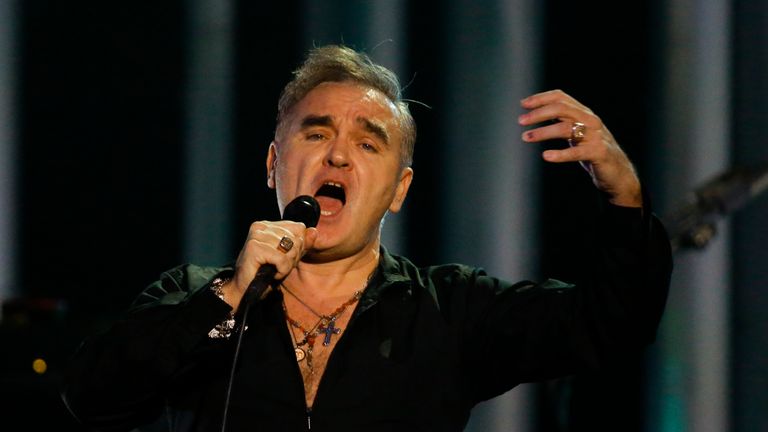 Morrissey revealed he was being treated for throat cancer in 2014