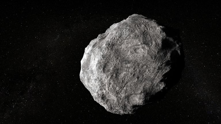 Artist&#39;s impression of asteroid