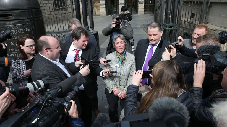 Ms Beyts said the ruling 'lets all women, if they need to, go in the outdoors'