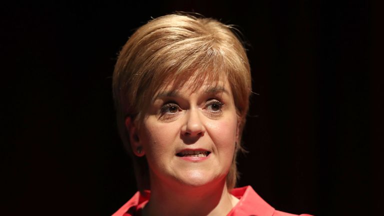 Nicola Sturgeon warned against Scotland being 'dragged back by the Tories'