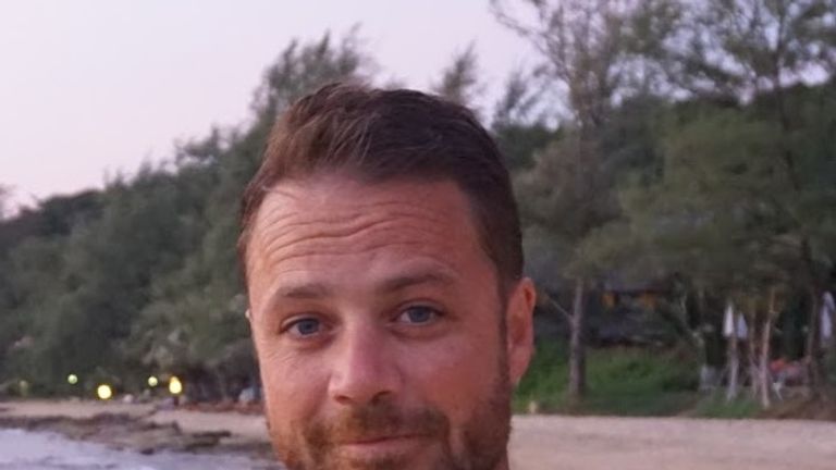 The British victim has been named as Chris Bevington