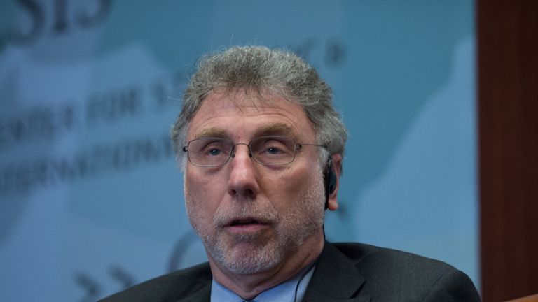 Marty Baron, Executive Editor of the Washington Post, takes part in a conversation on press freedom in the Americas in Washington, DC, on May 24, 2016