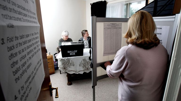 Voters are set to go to the polls on 8 June 