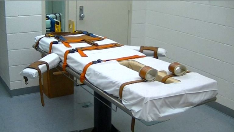 Equipment to carry out death row execution in US state of Arkansas