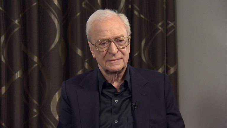 Sir Michael Caine speaks to Sky News about Brexit and his new film Going In Style