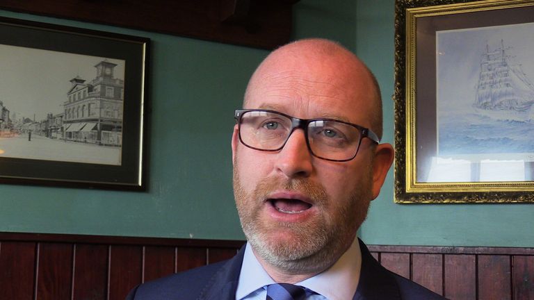 UKIP leader Paul Nuttall is standing in Boston and Skegness 