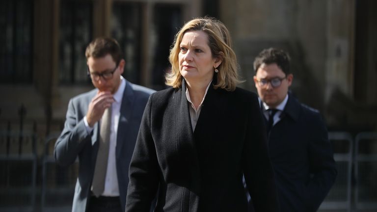Amber Rudd joins those going to the service