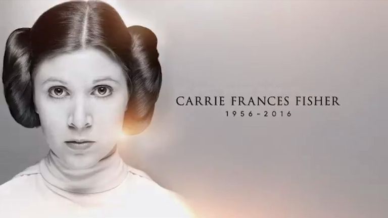 Carrie Fisher tribute