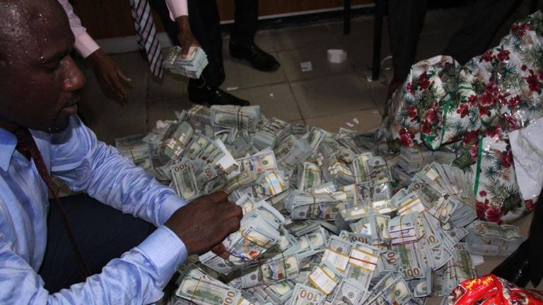 Nigeria corruption. Pic: EFCC