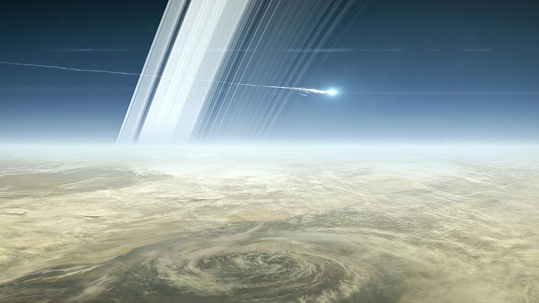 Cassini will plunge into Saturn in September and break up