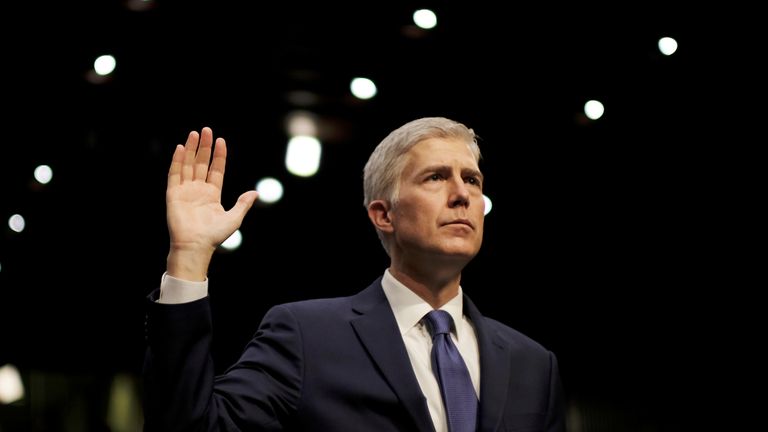 Mr Gorsuch is set to be the youngest Supreme Court appointee in three decades
