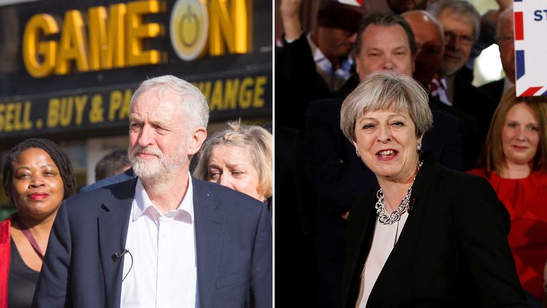 Jeremy Corbyn and Theresa May have kicked off their election campaigns