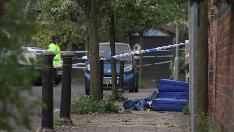 Mike Samwell was found injured outside his home in Manchester