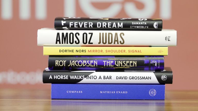 Six books have been shortlisted for the 2017 Man Booker International Prize