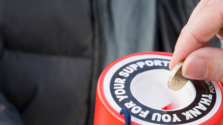 The charities have been fined £138,000