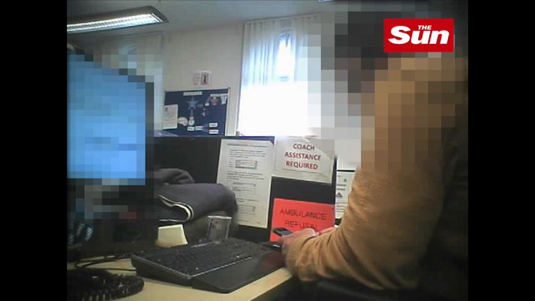 The Sun newspaper has made the allegations after they placed an undercover reporter at the NHS 111 call centre at St Charles hospital in West London. ust credit SUN

