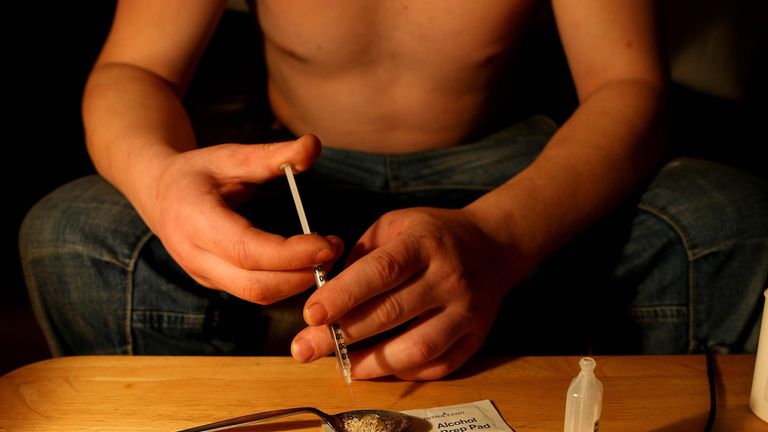 Police have warned heroin users to be cautious, following four deaths. File pic