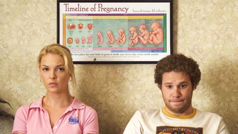 Heilg and Rogen starred in the 2007 comedy Knocked-Up