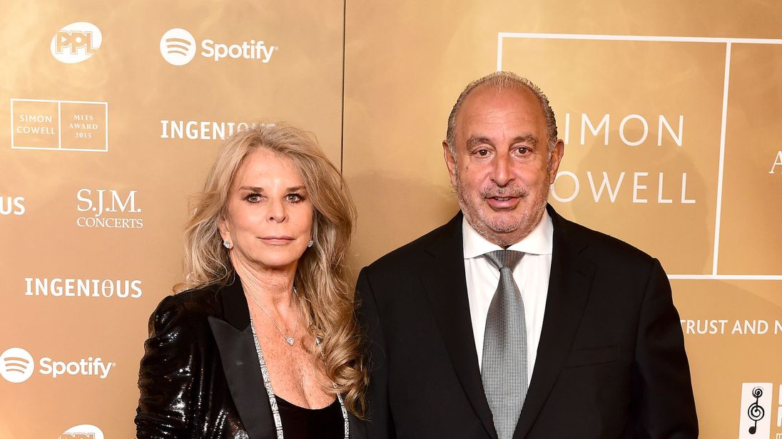 Philip Green and wife fifth on rich list with £2.8bn despite BHS scandal