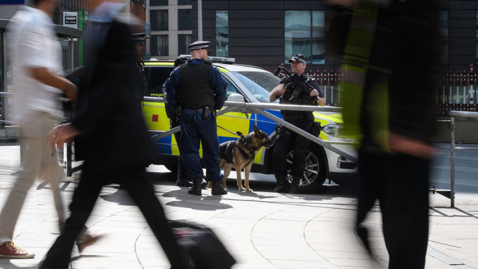 Police search houses in Wigan and Manchester | News UK Video News | Sky ...