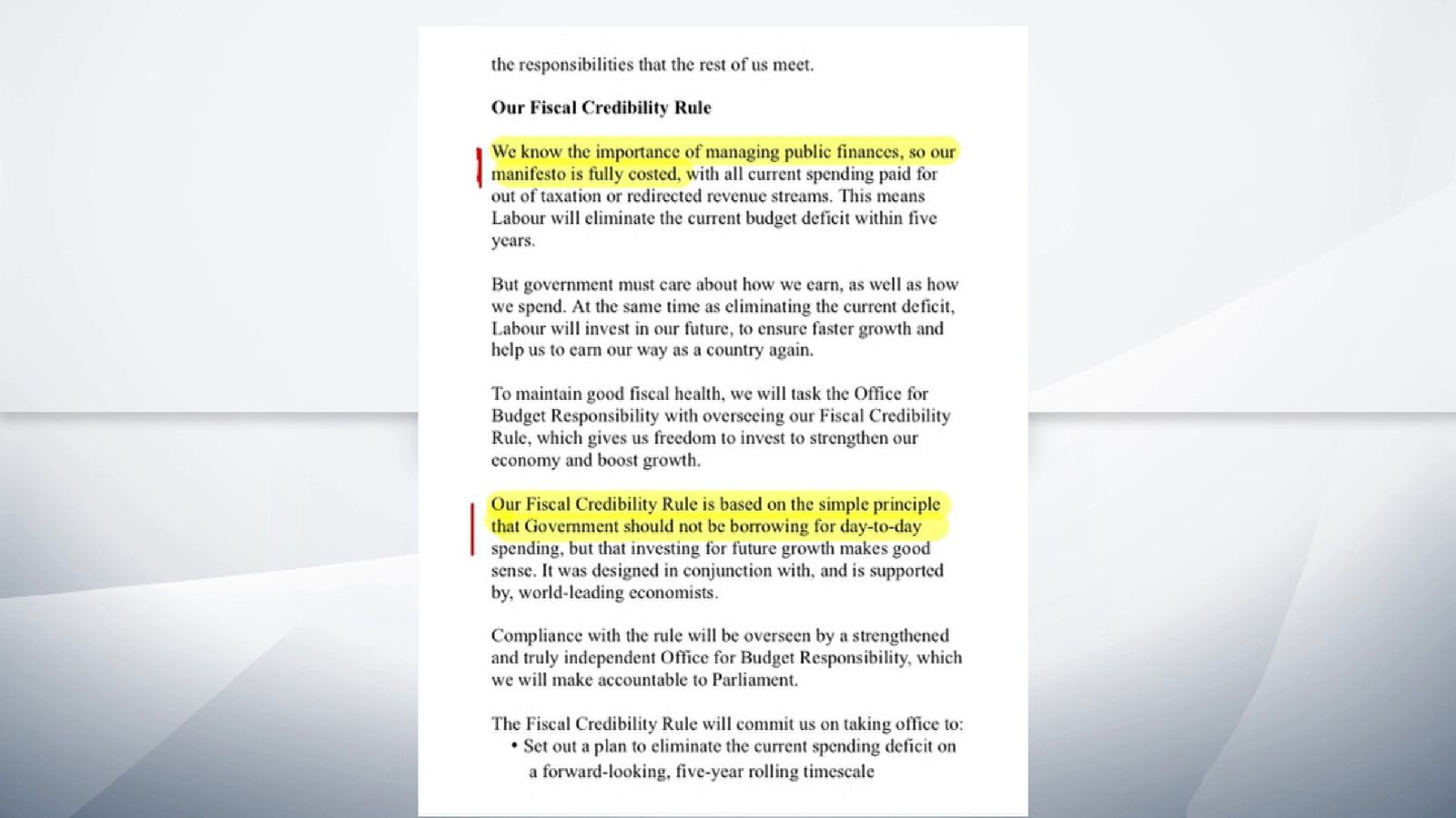 Labour's leaked manifesto under the spotlight | News UK Video News