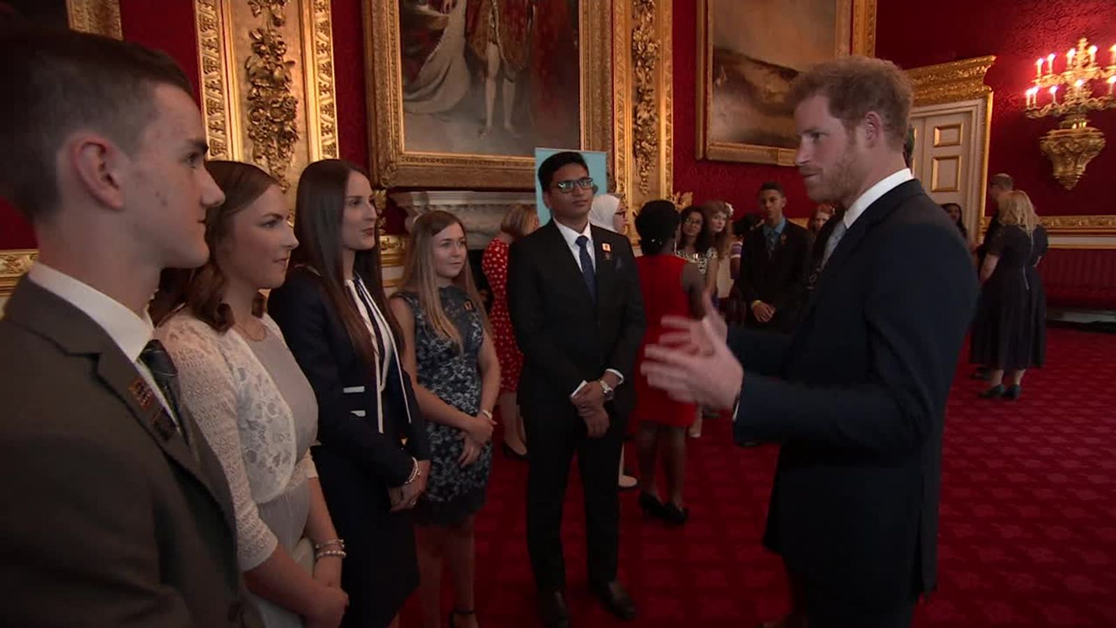 The Diana Award Princes honour winners News UK Video News Sky News