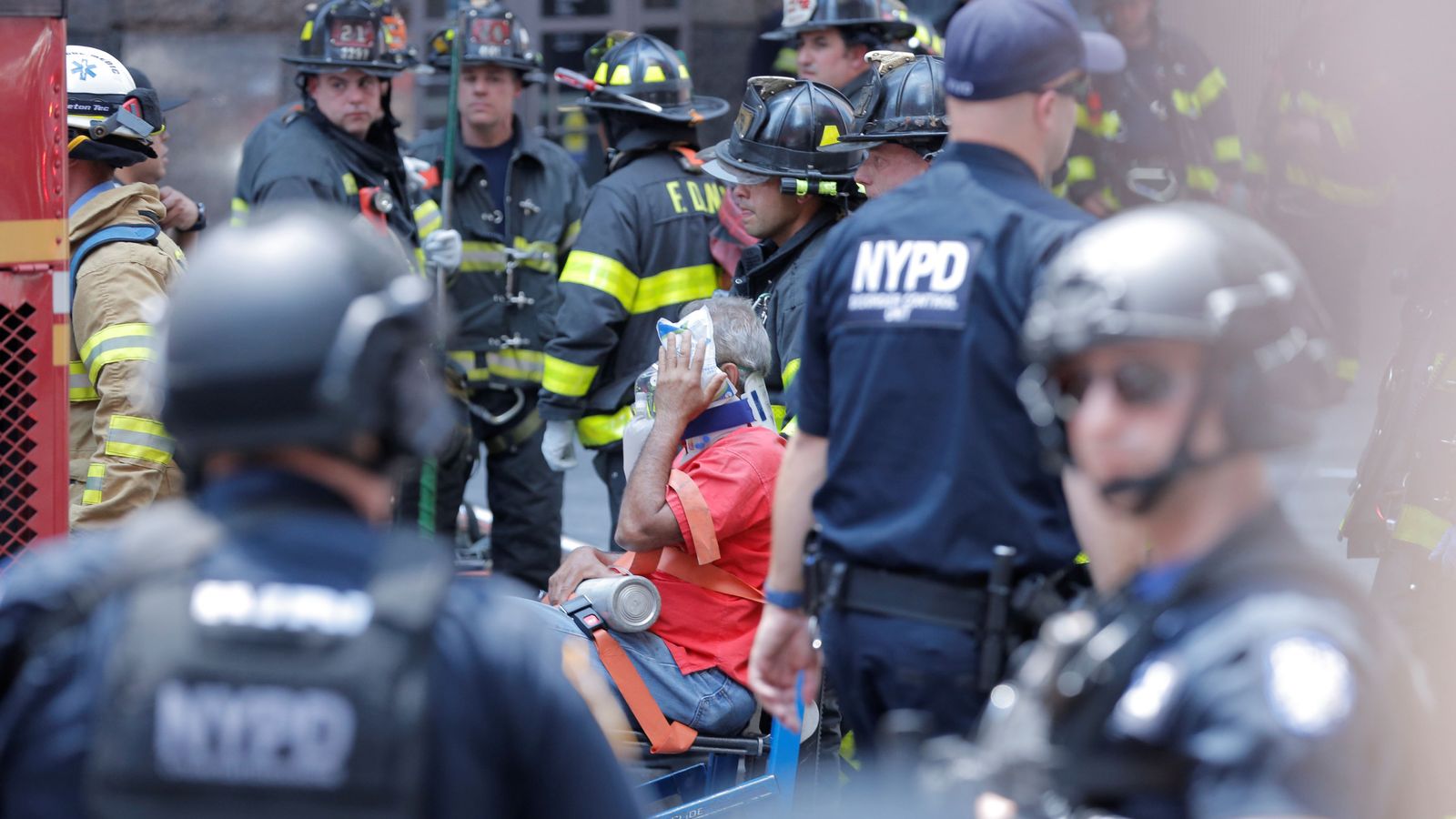 New York crash witnesses describe 'gruesome' scene in Times Square