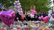 Tributes in memory of the Manchester victims