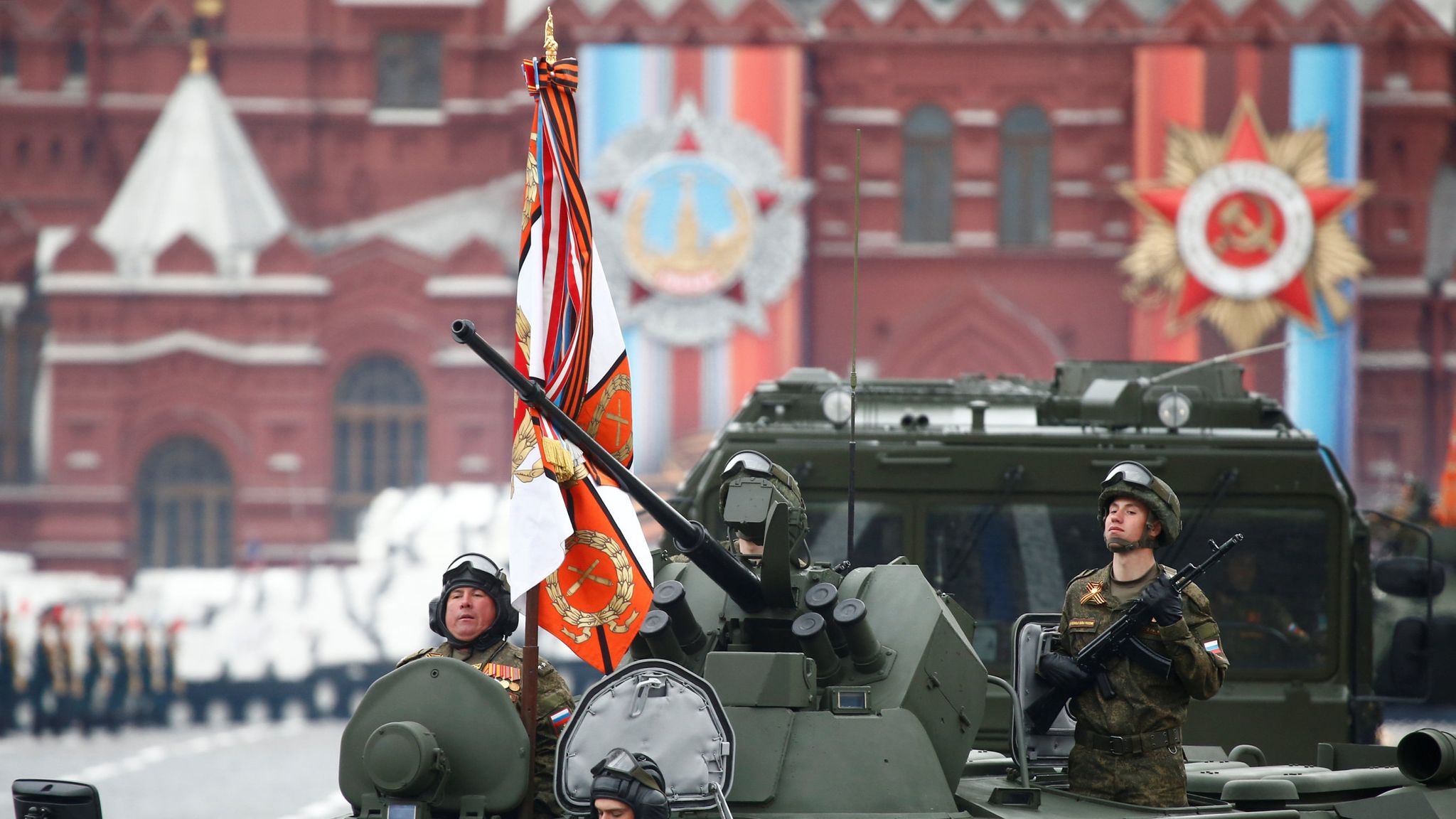 Russian firepower on display at parade | World News | Sky News