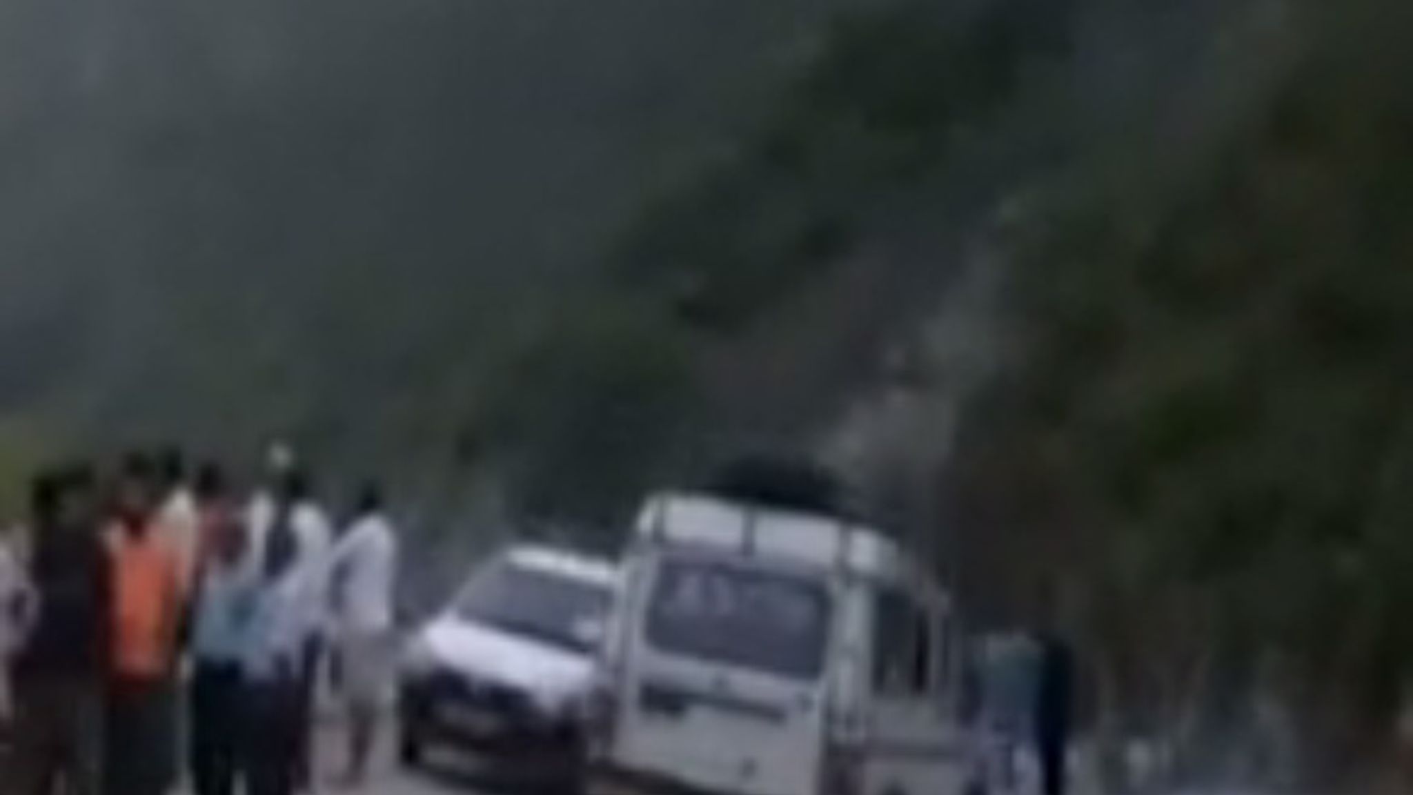 Bus plunges into river in India killing at least 15 | World News | Sky News