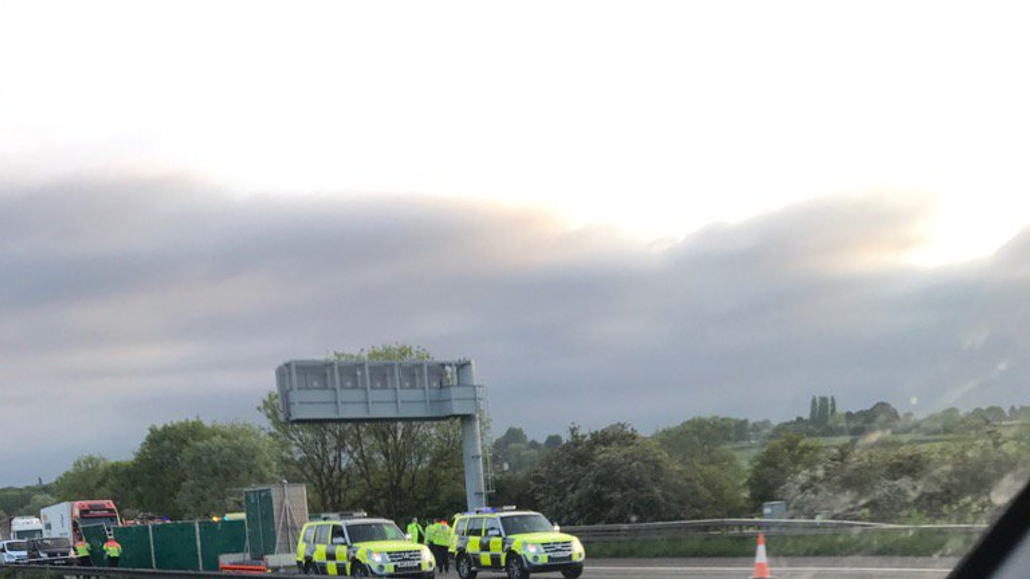 Lorry driver arrested after five killed in M6 crash near Stoke | UK ...