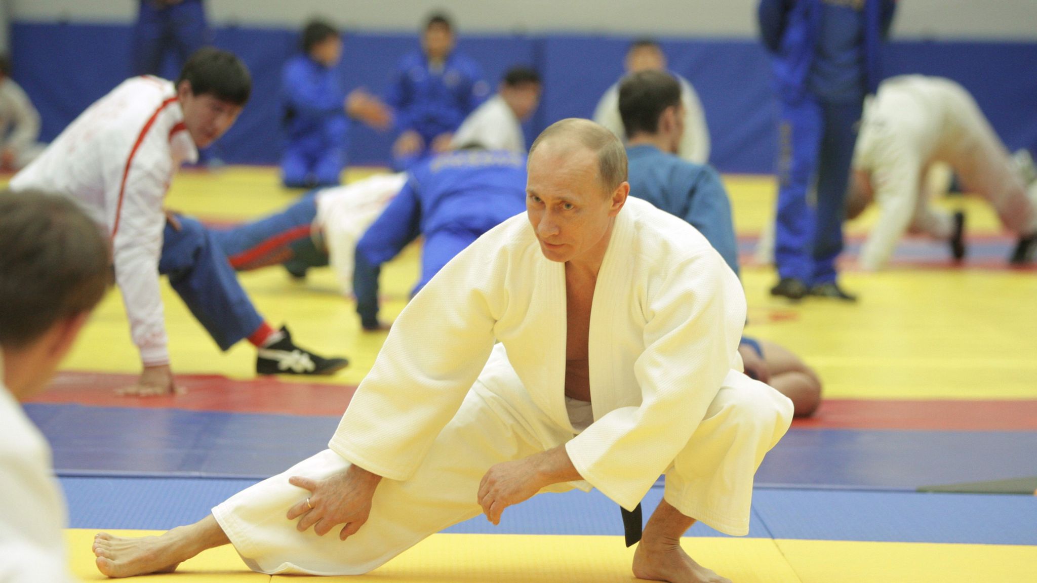 Владимир Владимирович Путин дзюдо в молодости