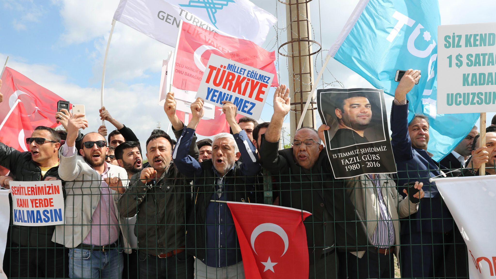 Hundreds go on trial for failed coup in Turkey World News Sky News