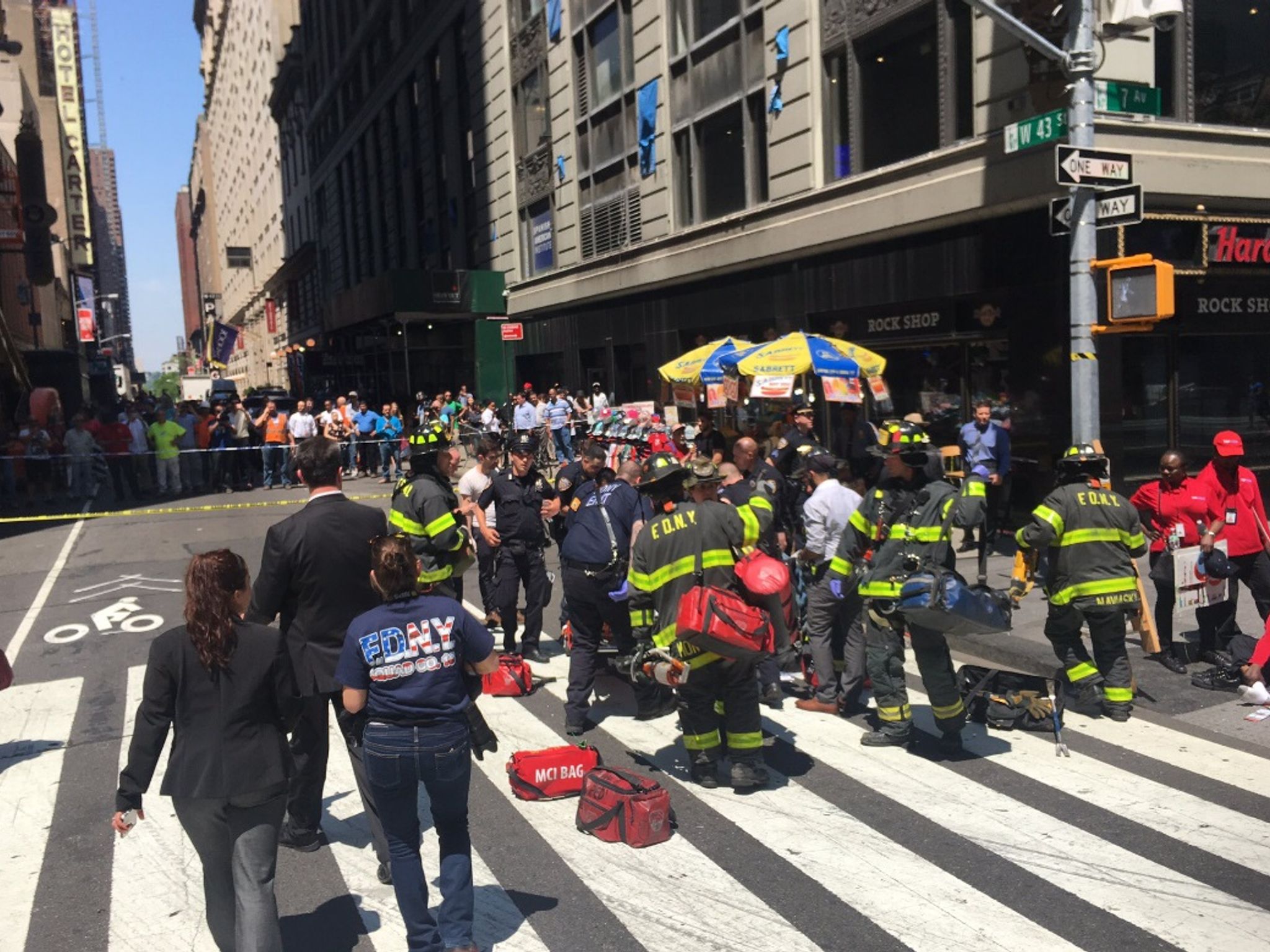 New York Times Square Crash Teenage Victim Named As Alyssa Elsman 