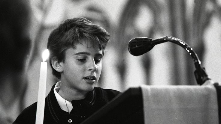 Emmanuel Macron in May 1990. Pic: Gerard Banc/Lycée La Providence Amiens