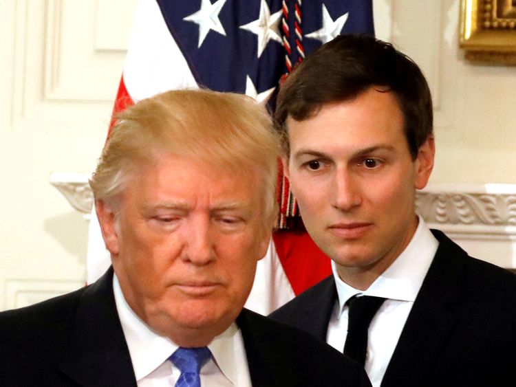 Jared Kushner is not only family, he's also the US President's senior aid