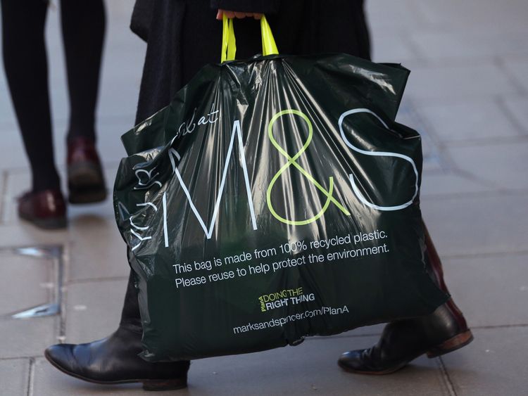 M&S share price rises despite 63% fall in profits