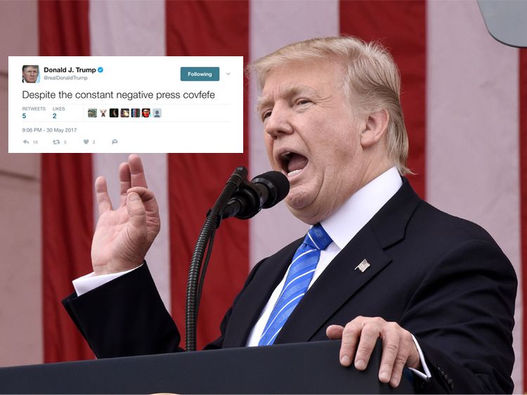 Donald Trump's Covfefe tweet