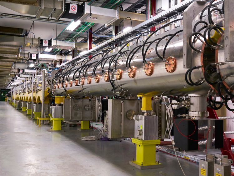 The linear accelerator Linac 4 is the latest addition to CERN's particle accelerator complex. Pic: CERN