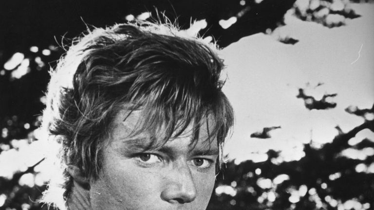 Parks starring as Adam in the Garden of Eden in a 1960s film