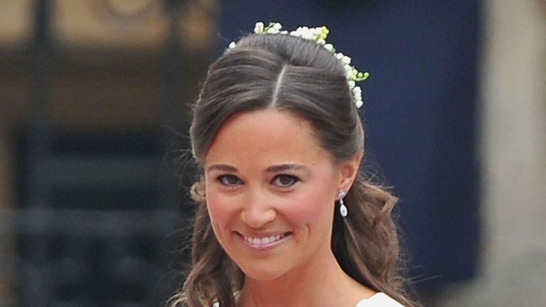 Pippa Middleton at the Royal Wedding of Prince William to Catherine Middleton