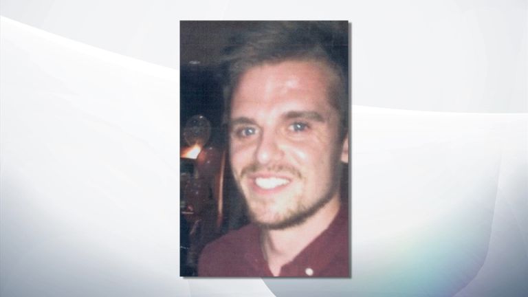 Matthew Bryce was found after more than 30 hours in the water. Pic: Police Scotland