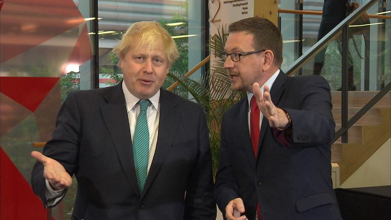 Boris Johnson and Andrew Gwynne locked horns