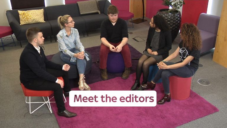 The young voters who will be guest editing some of Sky News&#39; political coverage